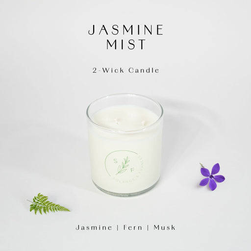 Jasmine Mist 2 - Wick Candle - Solange & Frances