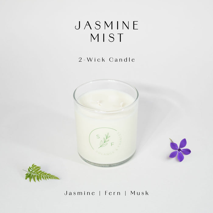 Jasmine Mist 2 - Wick Candle - Solange & Frances