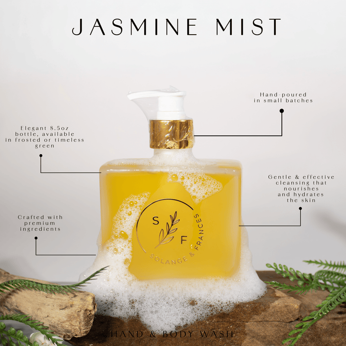 Jasmine Mist Hand and Body Wash - Solange & Frances