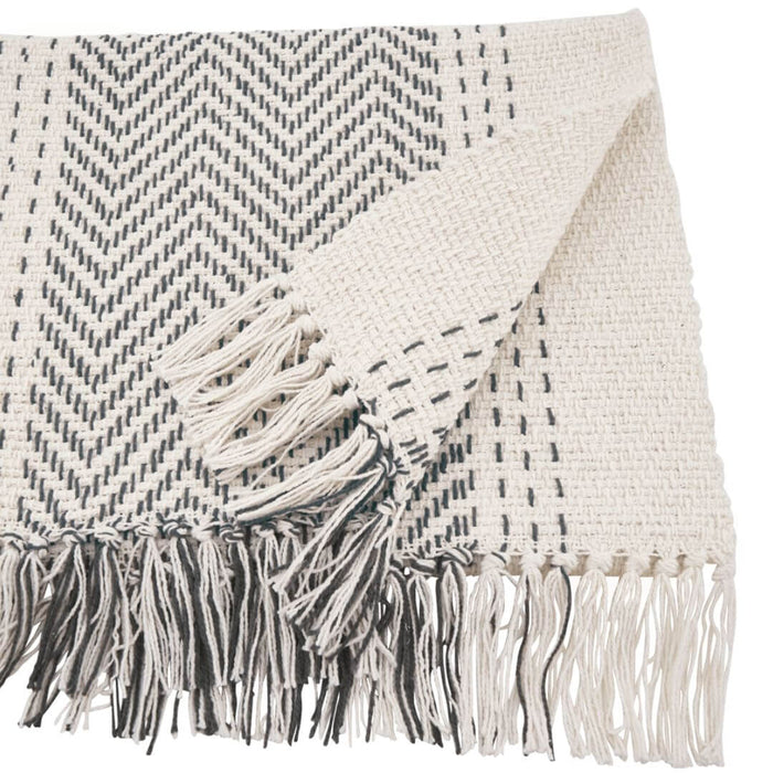 Kantha Stitch Table Runner - Solange & Frances