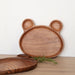 Kids Animal Shaped Wooden Plate - Solange & Frances