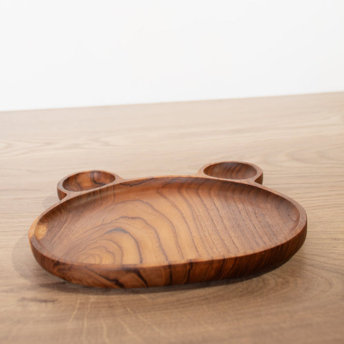 Kids Animal Shaped Wooden Plate - Solange & Frances