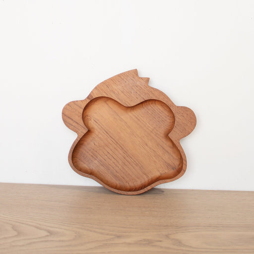 Kids Animal Shaped Wooden Plate - Solange & Frances