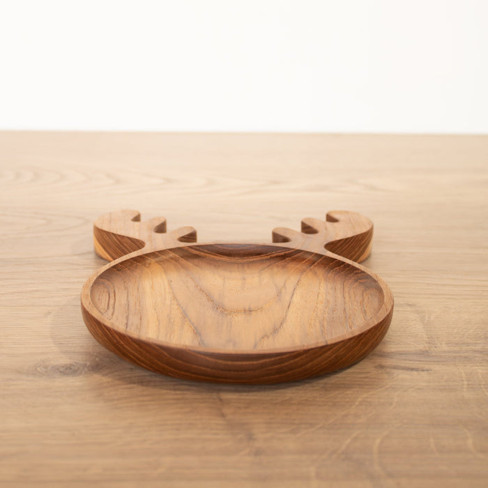 Kids Animal Shaped Wooden Plate - Solange & Frances