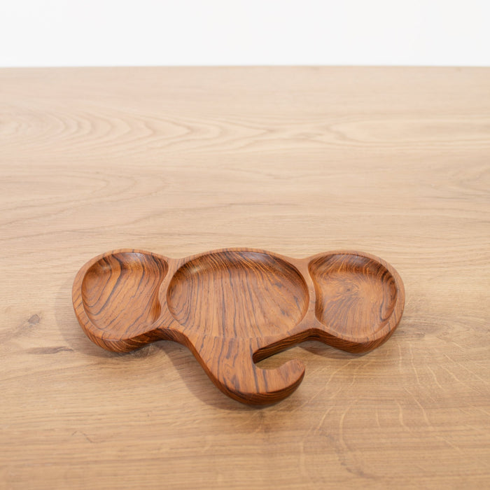 Kids Animal Shaped Wooden Plate - Solange & Frances