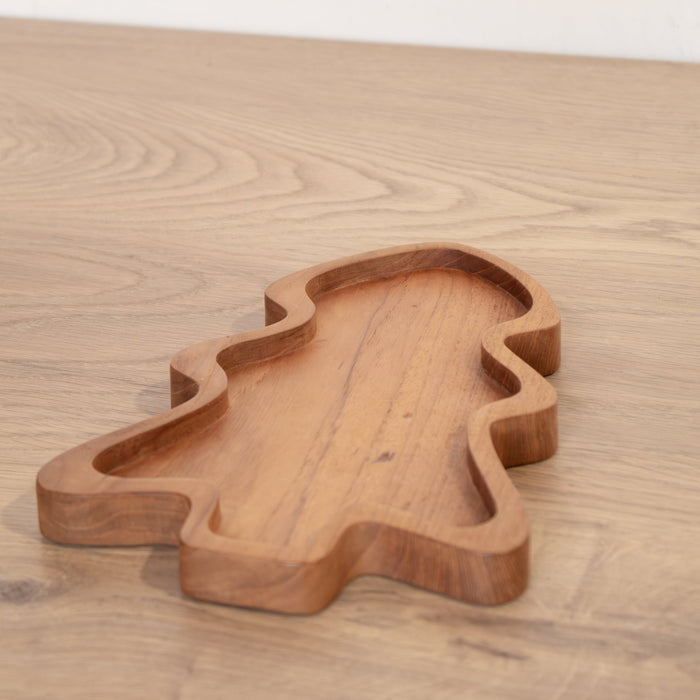 Kids Animal Shaped Wooden Plate - Solange & Frances