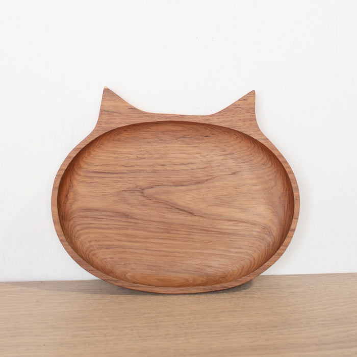 Kids Animal Shaped Wooden Plate - Solange & Frances