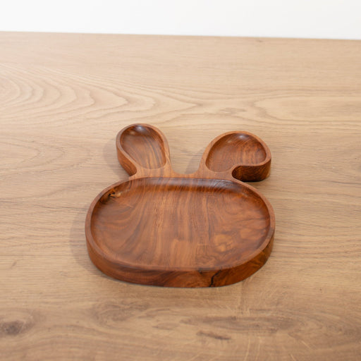 Kids Animal Shaped Wooden Plate - Solange & Frances