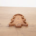 Kids Holiday Shaped Wooden Plate - Solange & Frances