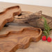 Kids Holiday Shaped Wooden Plate - Solange & Frances
