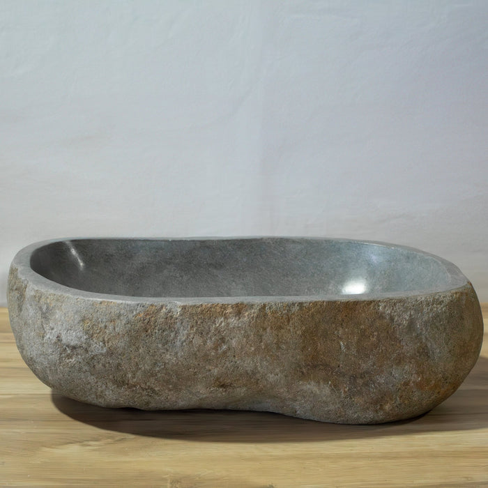 Large River Rock Vessel Sink - Solange & Frances