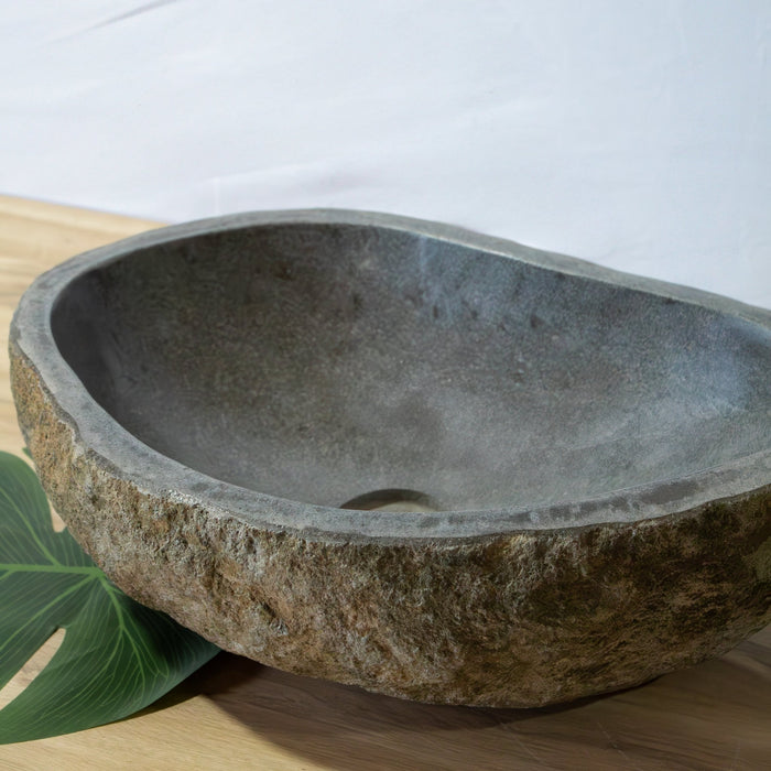 Large River Rock Vessel Sink - Solange & Frances