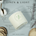 Linen & Light 2 - Wick Candle - Solange & Frances