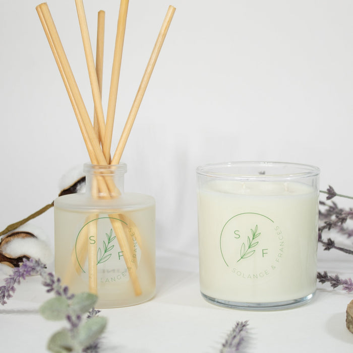 Linen & Light 2 - Wick Candle - Solange & Frances