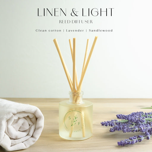 Linen & Light Reed Diffuser - Solange & Frances