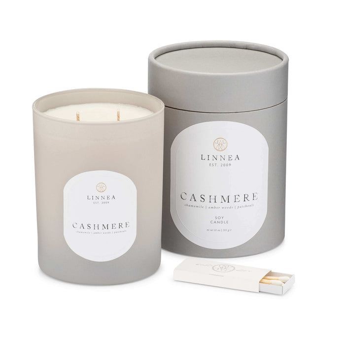 Linnea Candle, Large 2 - Wick Cashmere - Solange & Frances
