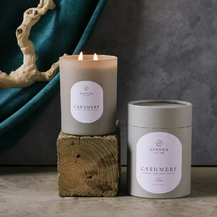 Linnea Candle, Large 2 - Wick Cashmere - Solange & Frances