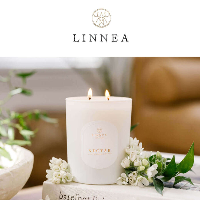 Linnea Candle, Large 2 - Wick Nectar - Solange & Frances