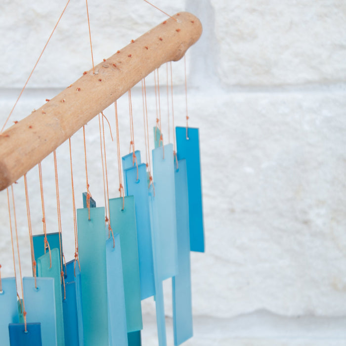Ocean Wave Glass Windchime - Solange & Frances