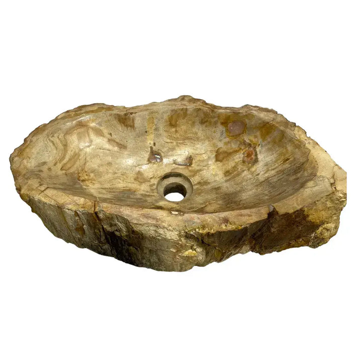 Petrified Wood Vessel Sinks | Solange & Frances