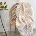 Rainbow Stripe Throw- Solange & Frances