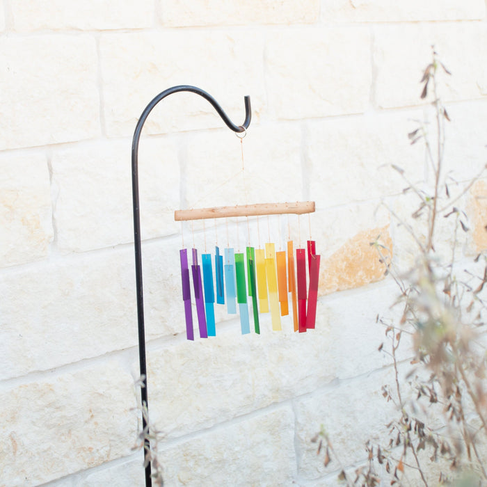Rainbow Glass Windchime - Solange & Frances