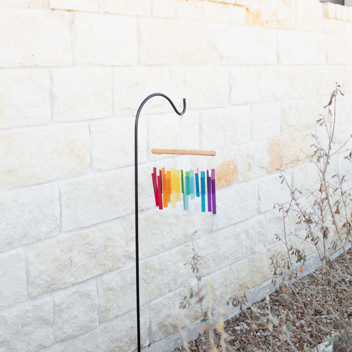 Rainbow Glass Windchime - Solange & Frances