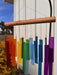 Rainbow Glass Windchime - Solange & Frances