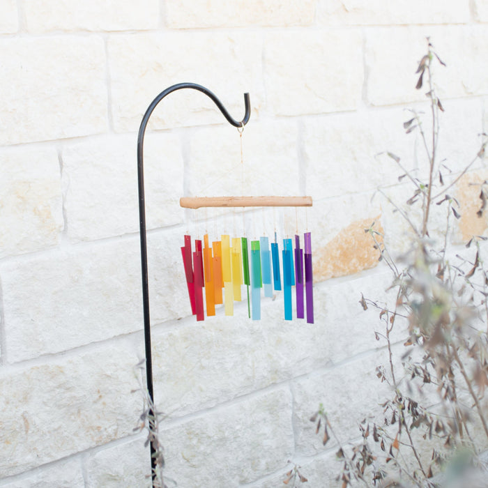 Rainbow Glass Windchime - Solange & Frances