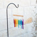 Rainbow Glass Windchime - Solange & Frances