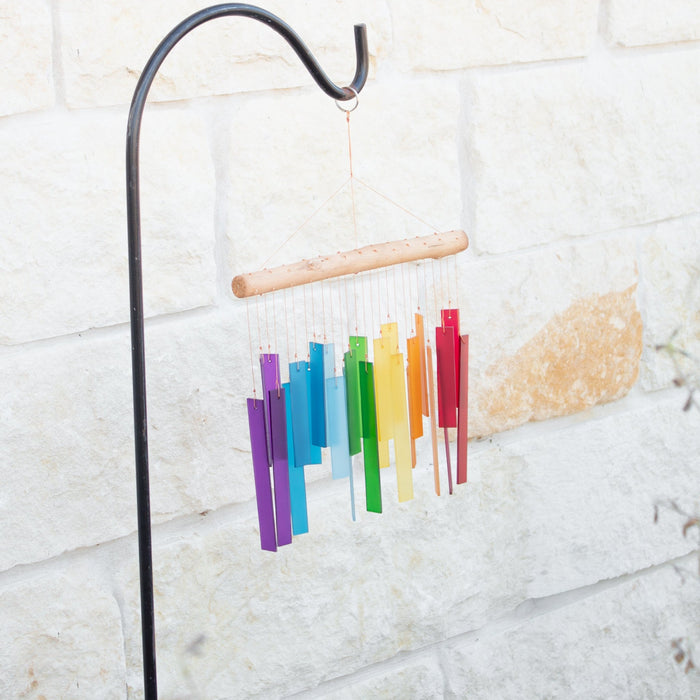 Rainbow Glass Windchime - Solange & Frances