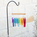 Rainbow Glass Windchime - Solange & Frances