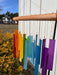 Rainbow Glass Windchime - Solange & Frances
