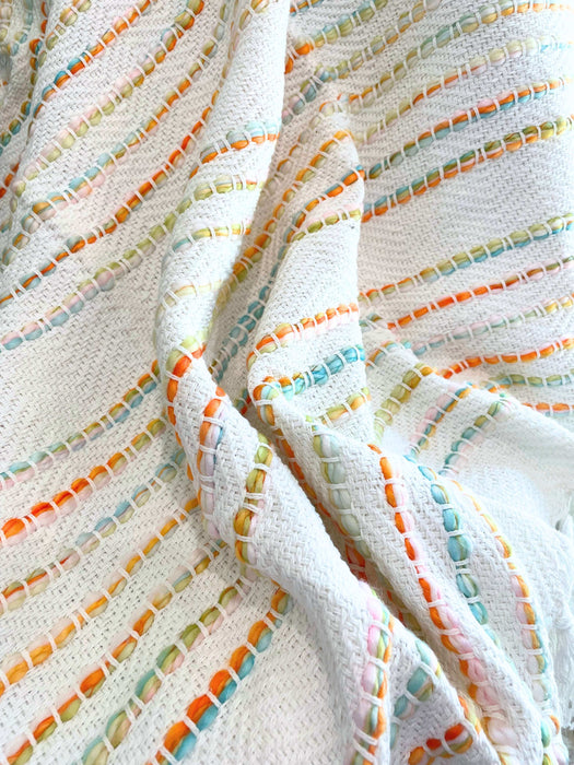 Rainbow Stripe Throw | Solange & Frances