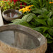 River Rock Bird Bath - Solange & Frances