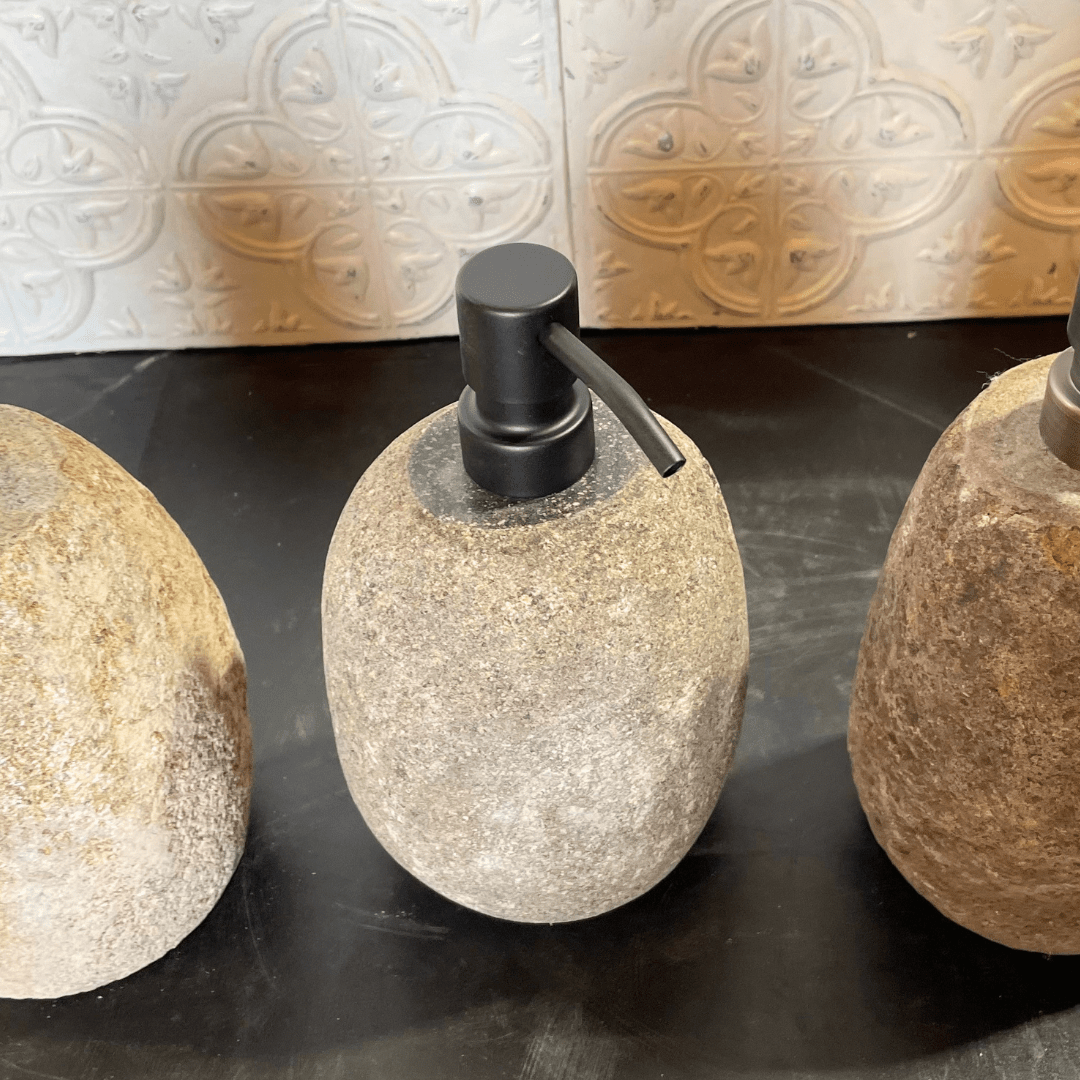 River Rock Soap Dispenser - Solange & Frances