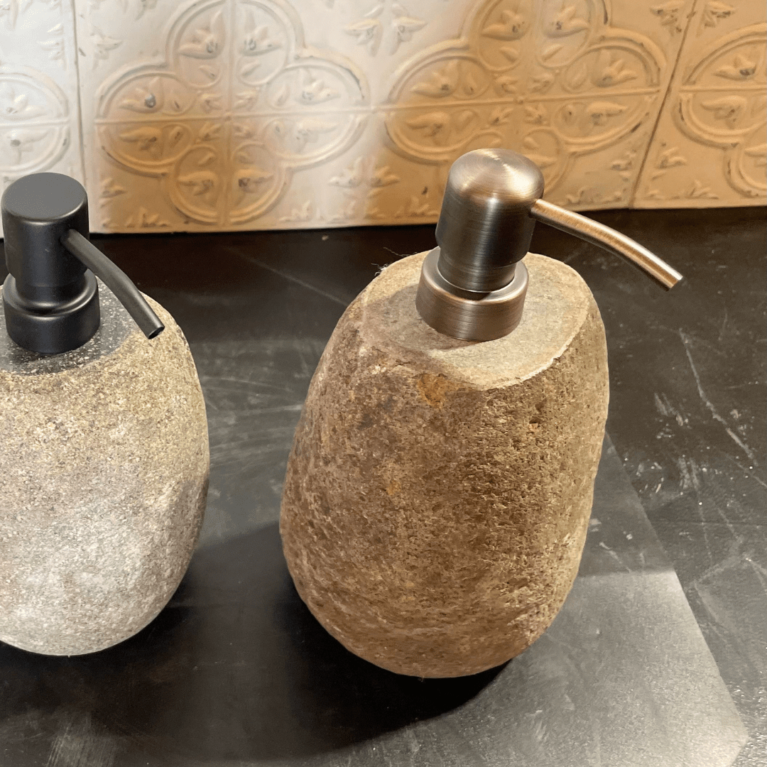 River Rock Soap Dispenser - Solange & Frances