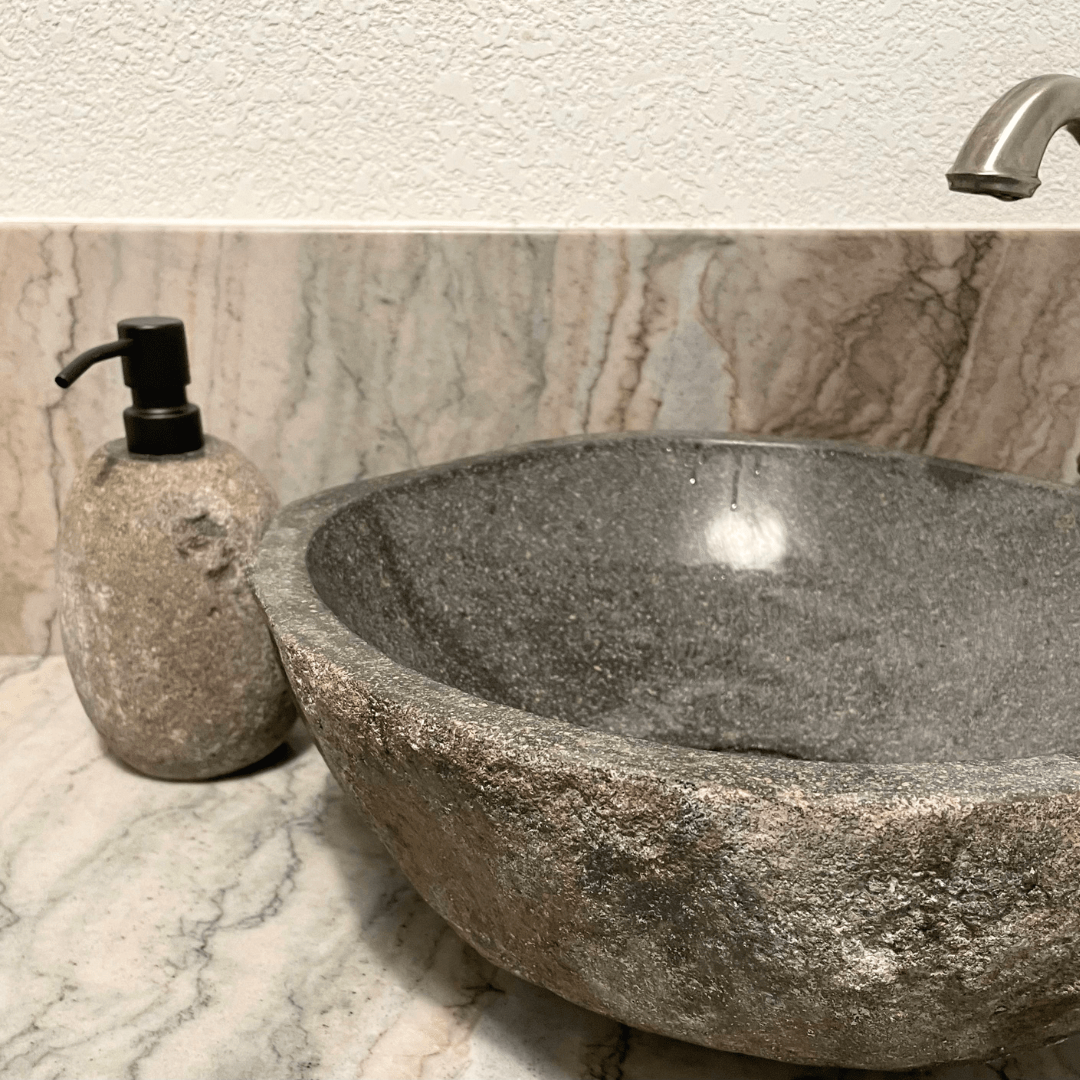 River Rock Soap Dispenser - Solange & Frances
