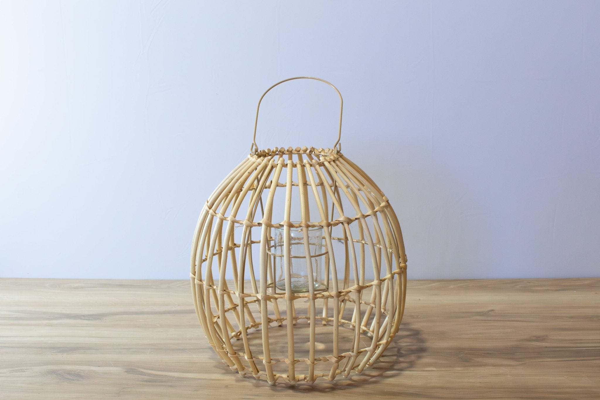 Round Bamboo Lantern - Solange & Frances