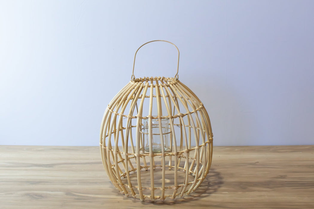 Round Bamboo Lantern - Solange & Frances