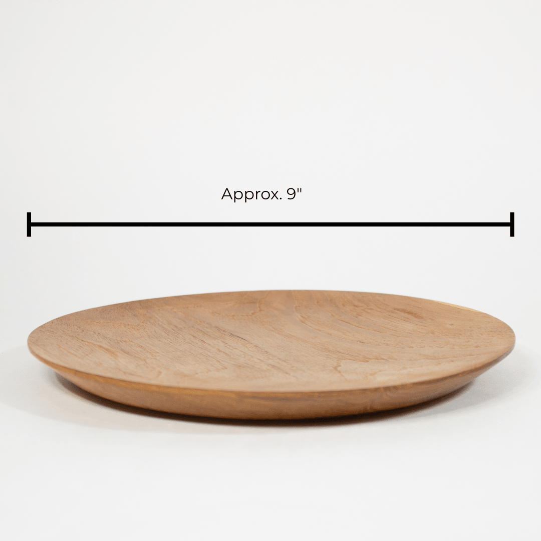 Round Teak Board - Solange & Frances