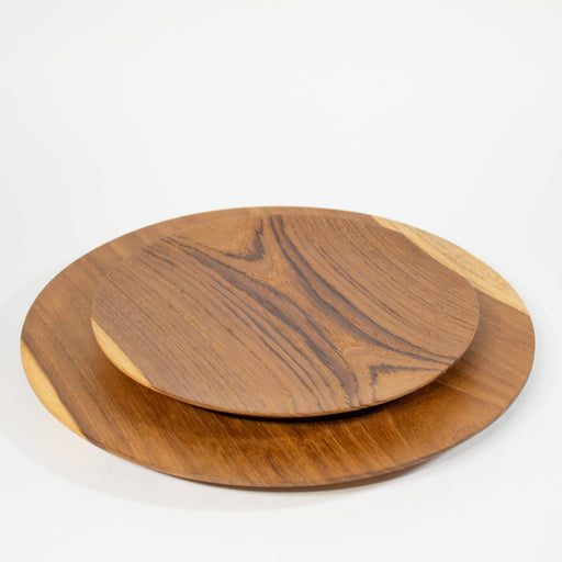 Round Teak Board - Solange & Frances