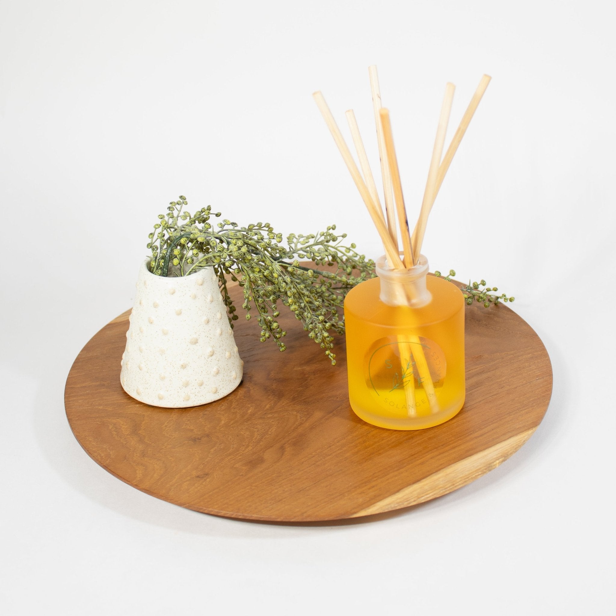 Round Teak Board - Solange & Frances
