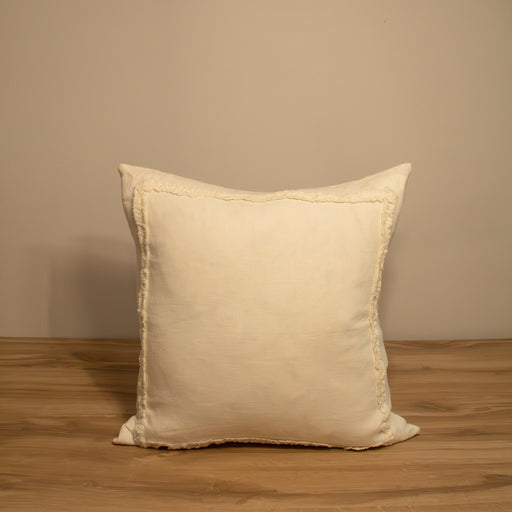 Ruffled Linen Throw Pillow - Solange & Frances
