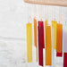 Sea glass wind chime -Beach theme sun catcher - Solange & Frances