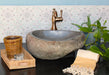 Small River Rock Vessel Sink Twin Matching Set - Solange & Frances