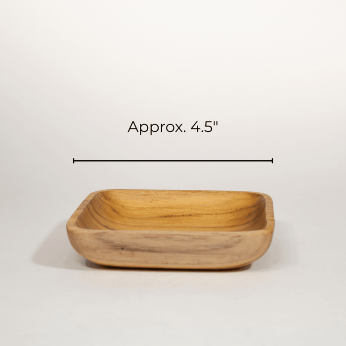 Square Teak Bowl - Solange & Frances