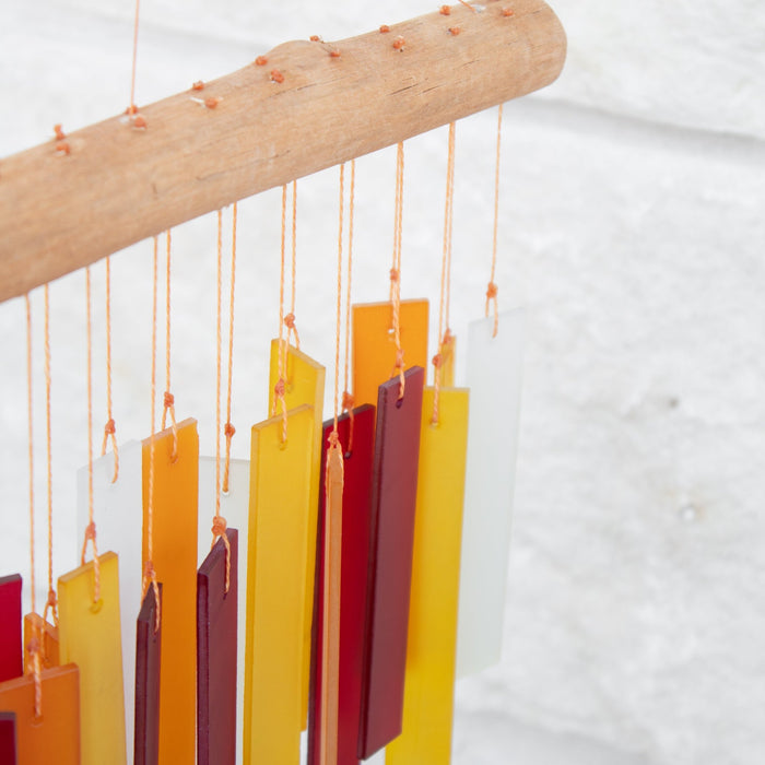 Sunset Glass Windchime - Solange & Frances