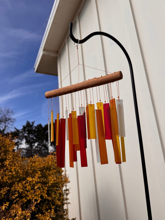 Sunset Glass Windchime - Solange & Frances