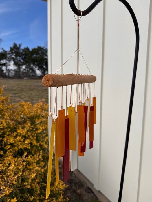 Sunset Glass Windchime - Solange & Frances